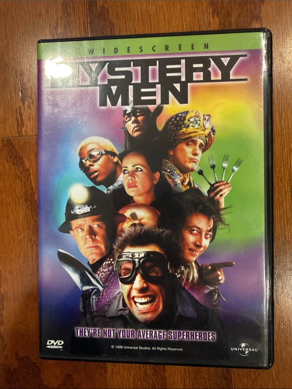Mystery Men Widescreen DVD 1999 Superhero Comedy Ben Stiller